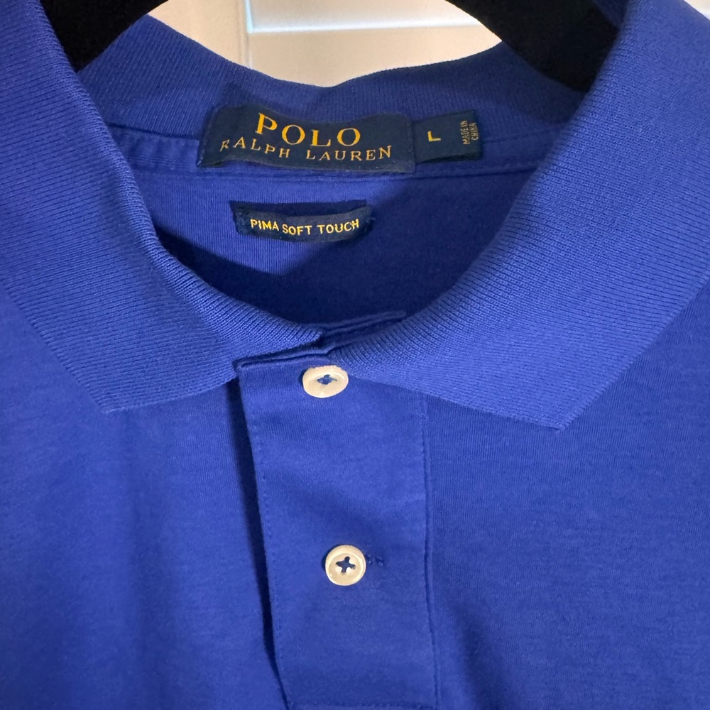 Ralph Lauren Men's Royal Blue Tee - Picture 3 of 4